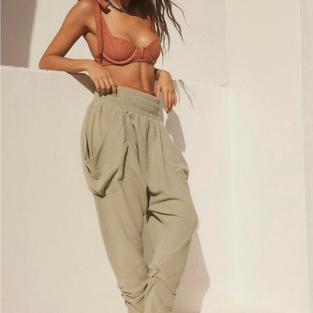 Free People Seagrass Harem Joggers